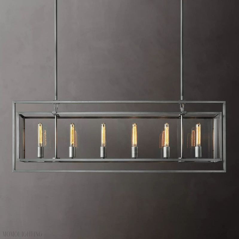 Beckmen Vintage Rectangle Chandelier