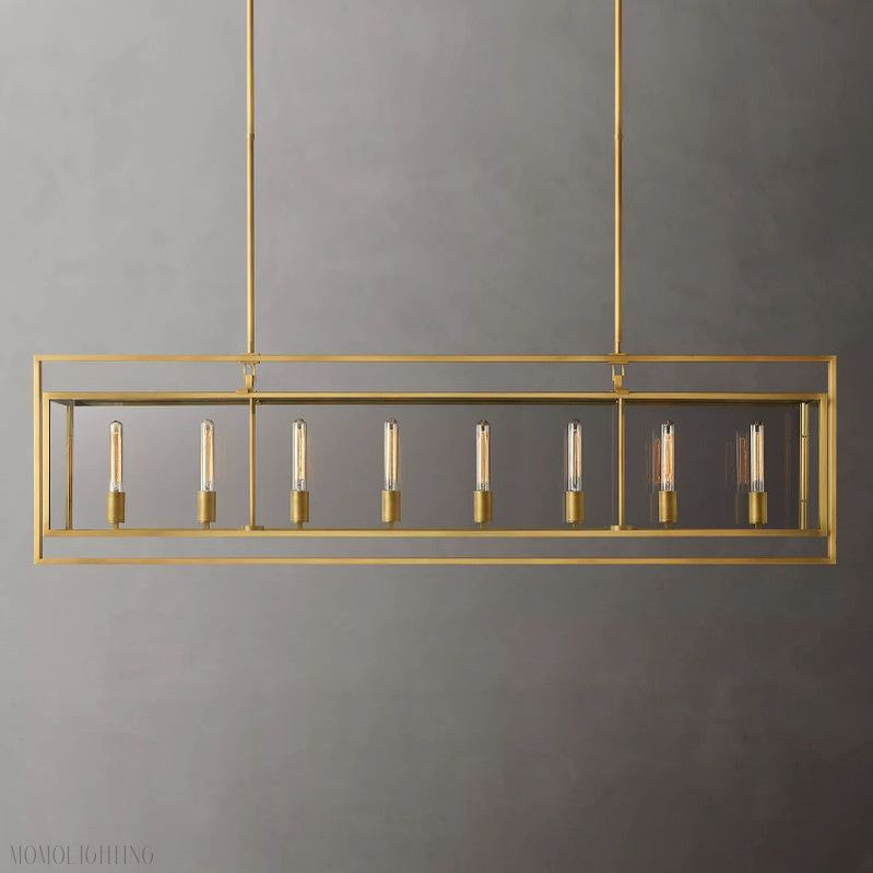 Beckmen Vintage Rectangle Chandelier