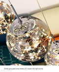 Bella Glass Ball Chandelier-Momo Lighting