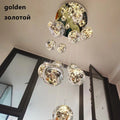 Bella Glass Ball Chandelier-Momo Lighting