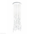 Bellini Round Metal Tubular Pendant Light Chandelier-Momo Lighting