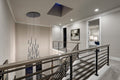 Bellini Round Two-Tone Tubular Pendant Light Chandelier-Momo Lighting