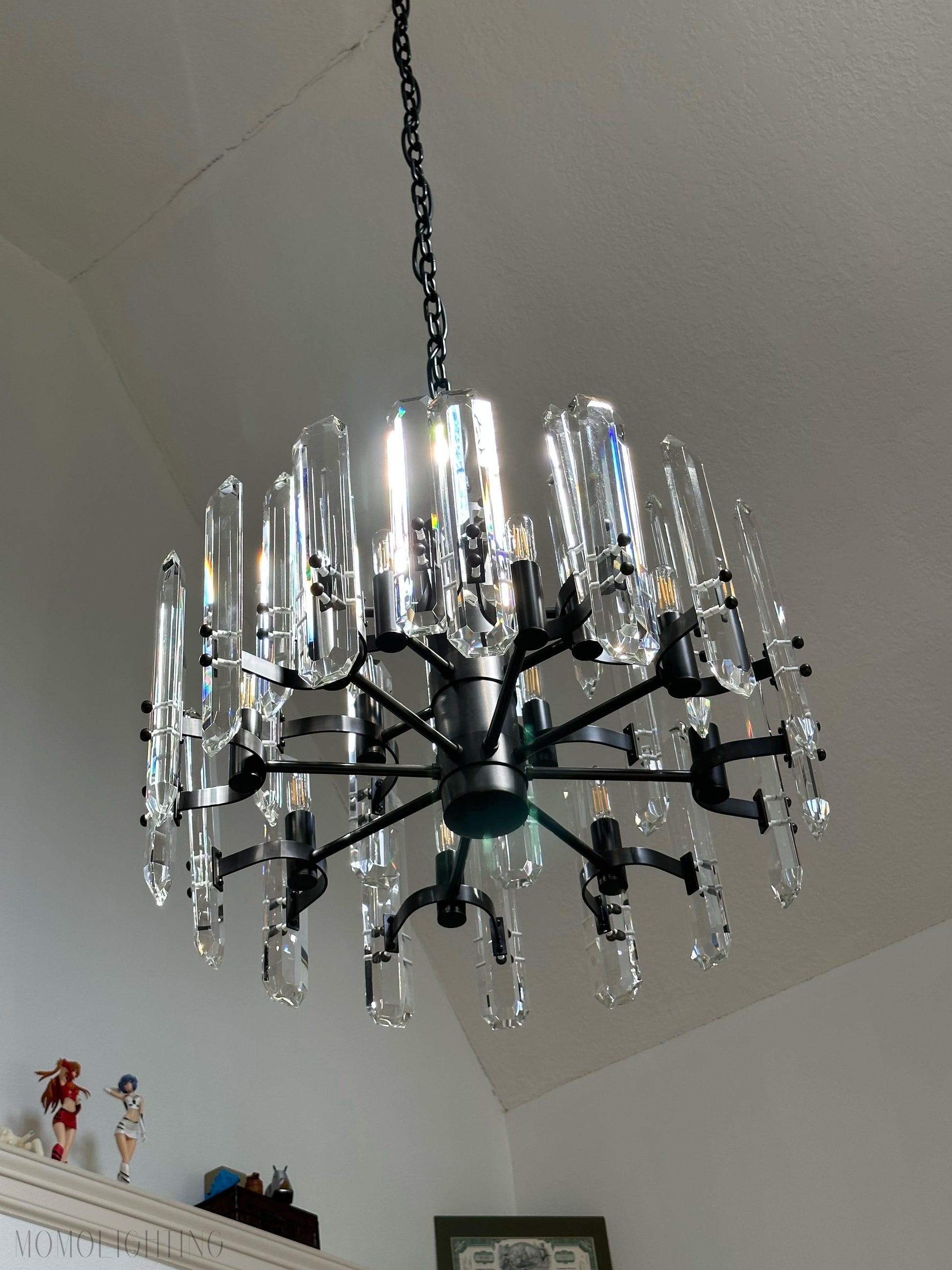 Bonnington Crystal Round Chandelier 24"