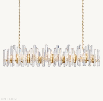 Bonnington Rectangular chandelier 54” 72"