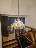 Bonnington Rectangular chandelier 54” 72