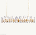 Bonnington Rectangular chandelier 54” 72