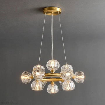 Boule Clear Crystal Round Chandelier Cord