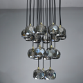 Boule Crystal Ball Cluster Chandelier 19