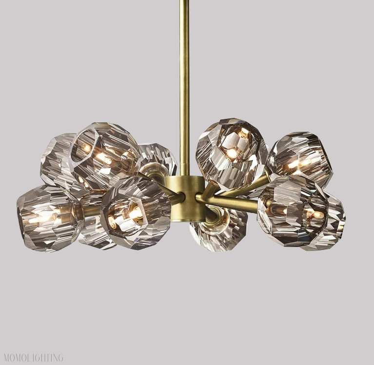 Boule Crystal Ball Round Chandelier 24"