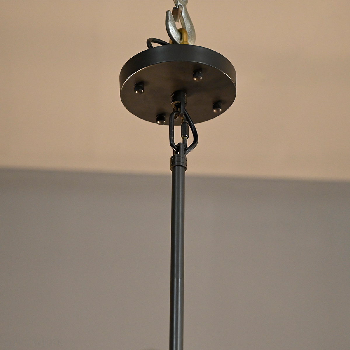 Boule Crystal Ball Round Chandelier 60"-Momo Lighting