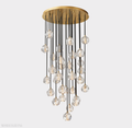 Boule Crystal Round Cluster Chandelier 30