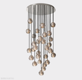 Boule Crystal Round Cluster Chandelier 30