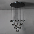 Boule Crystal Round Cluster Chandelier 30