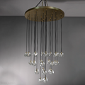 Boule Crystal Round Cluster Chandelier 30