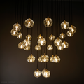 Boule Crystal Round Cluster Chandelier 30