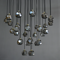 Boule Crystal Round Cluster Chandelier 30