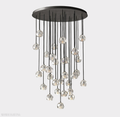 Boule Crystal Round Cluster Chandelier 40