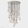 Boule Crystal Round Cluster Chandelier 40