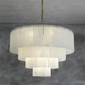 Brendra Classic marble Multi-Layer Round chandelier 31