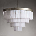Cameron Luxury 4 Tier Selenite Chandelier-Momo Lighting