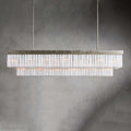 Cameron Luxury Selenite Linear Chandelier 49'' 59''-Momo Lighting