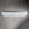 Cameron Luxury Selenite Linear Chandelier 49'' 59''-Momo Lighting