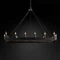 Camino Vintage Candelabra Rectangle Chandelier