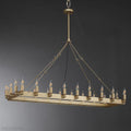 Camino Vintage Candelabra Rectangle Chandelier