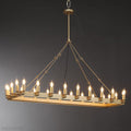 Camino Vintage Candelabra Rectangle Chandelier