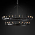 Camino Vintage Filament 2-Tier Round Chandelier-Momo Lighting