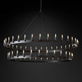 Camino Vintage Filament 2-Tier Round Chandelier-Momo Lighting