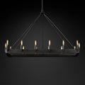 Camino Vintage Filament Rectangle Chandelier-Momo Lighting