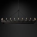 Camino Vintage Filament Rectangle Chandelier-Momo Lighting