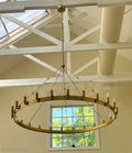 Camino Vintage Filament Round Chandelier-Momo Lighting