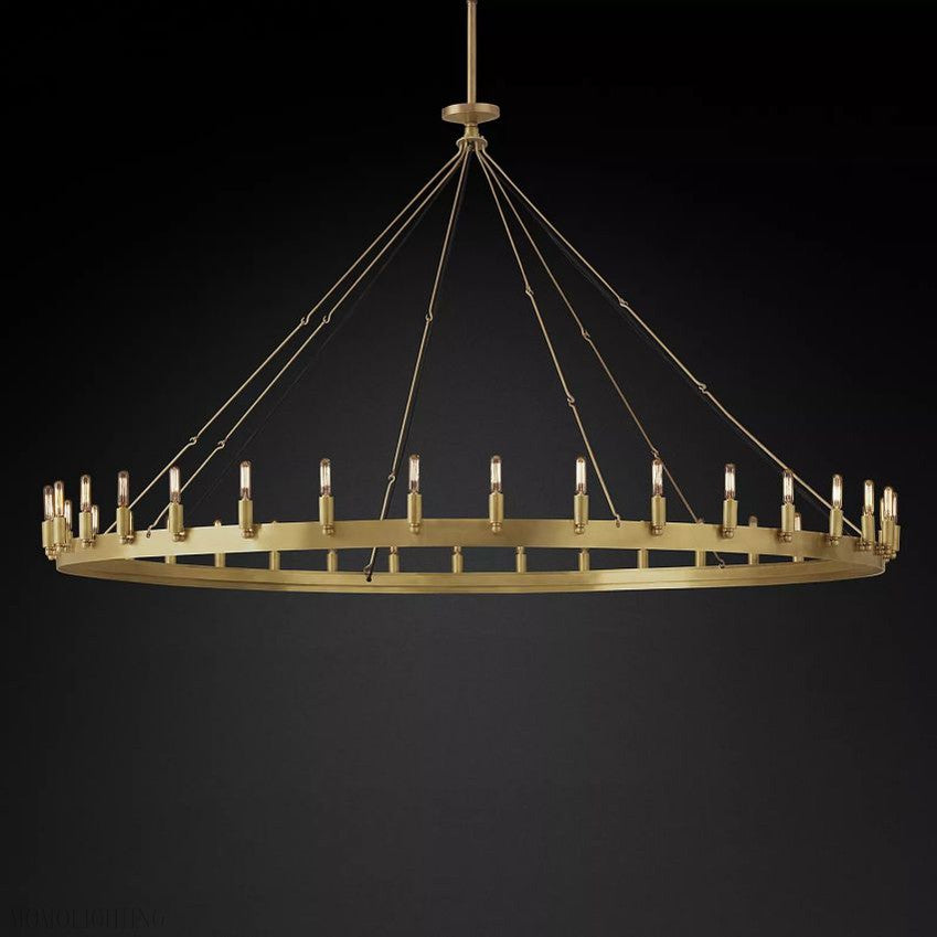 Camino Vintage Filament Round Chandelier