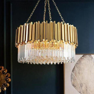 Candi Round Modern Chandelier Chain-Momo Lighting