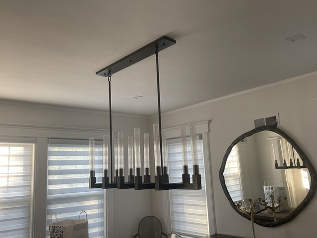 Candlestick Linear Chandelier