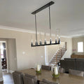 Candlestick Linear Chandelier 55