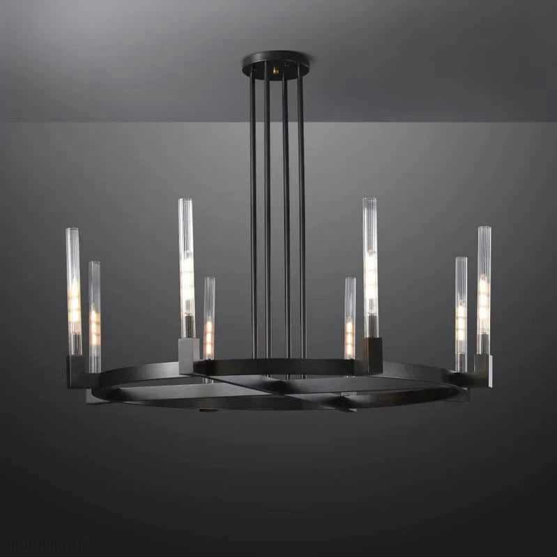 Candlestick Round Chandelier 36" 60” 72"-Momo Lighting