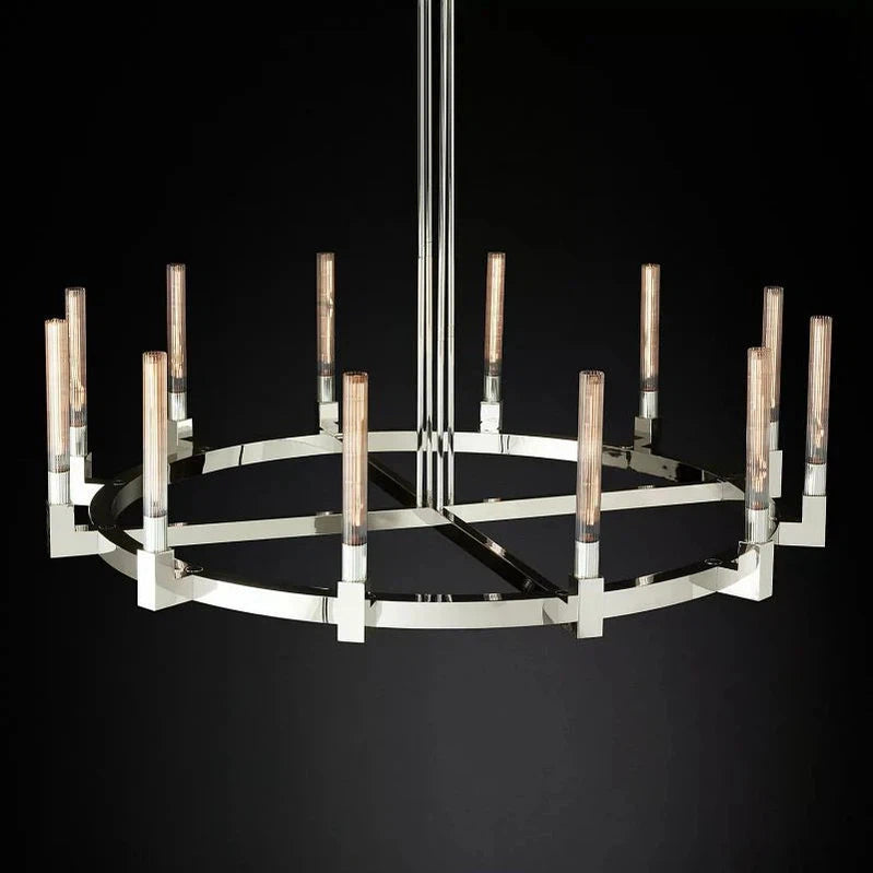 Candlestick Round Chandelier 36" 60” 72"-Momo Lighting