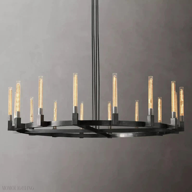Candlestick Round Chandelier 36" 60” 72"-Momo Lighting