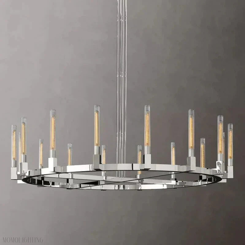 Candlestick Round Chandelier 36" 60” 72"-Momo Lighting