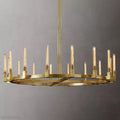 Candlestick Round Chandelier 36