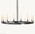 Candlestick Round Chandelier 60