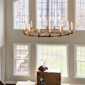 Candlestick Round Chandelier