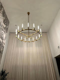 Candlestick Round Chandelier 60