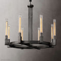 Candlestick Round Chandelier-Momo Lighting