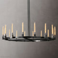 Candlestick Round Chandelier-Momo Lighting