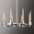 Candlestick Round Chandelier-Momo Lighting