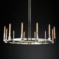 Candlestick Round Chandelier-Momo Lighting